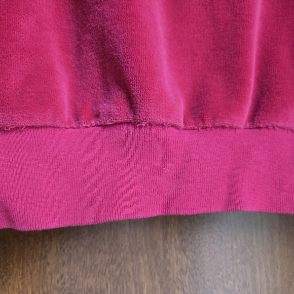 Vintage Red Sweater with Stripes - Picture 4 of 5